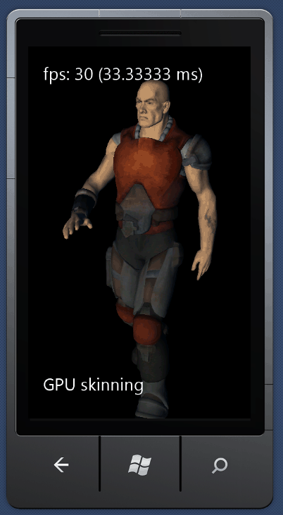 AppHubで公開されているコードサンプル CPU Skinning