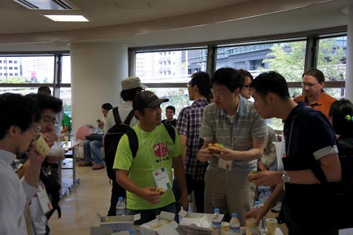 ランチの様子（食堂）