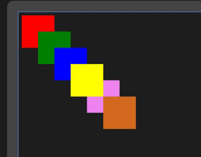 Canvasサンプルの実行結果