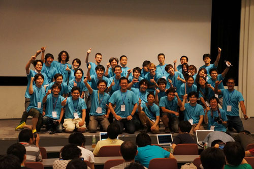 PyCon APAC 2013 in Japanスタッフ集合写真