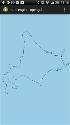 図7（破線で描かれた北海道）