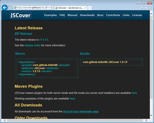 図3　JSCoverのダウンロードページ
