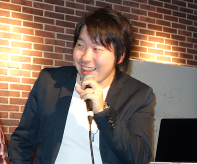 モデレータを務めたグッドパッチ CEO 土屋尚史氏