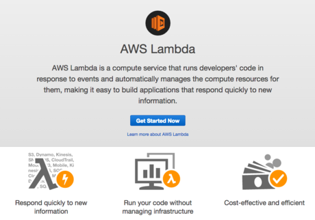 AWS Lambdaの利用