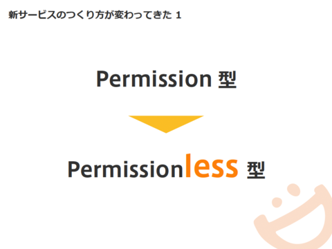 Permission型からPermissionless型へ