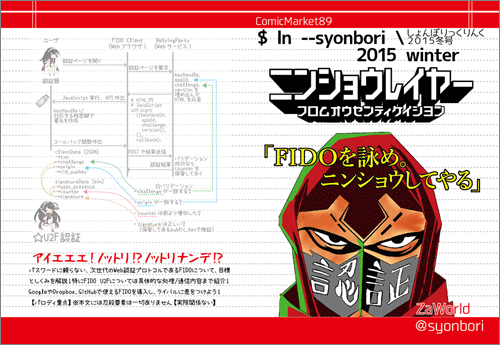 ニンショウレイヤー フロムオウセンティケイシヨン
