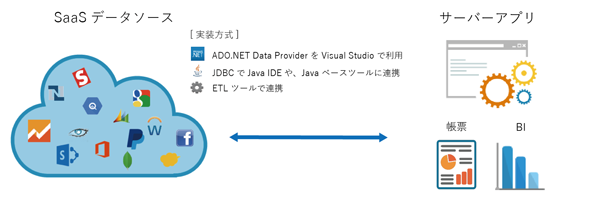 図13　SaaS×サーバー連携