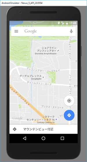 図13　37.422,-122.084の地図