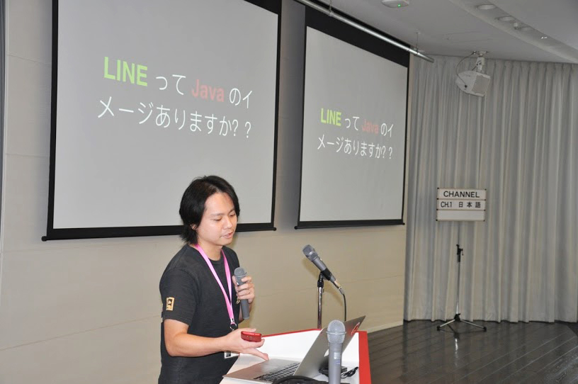 LINEの松野徳大さん